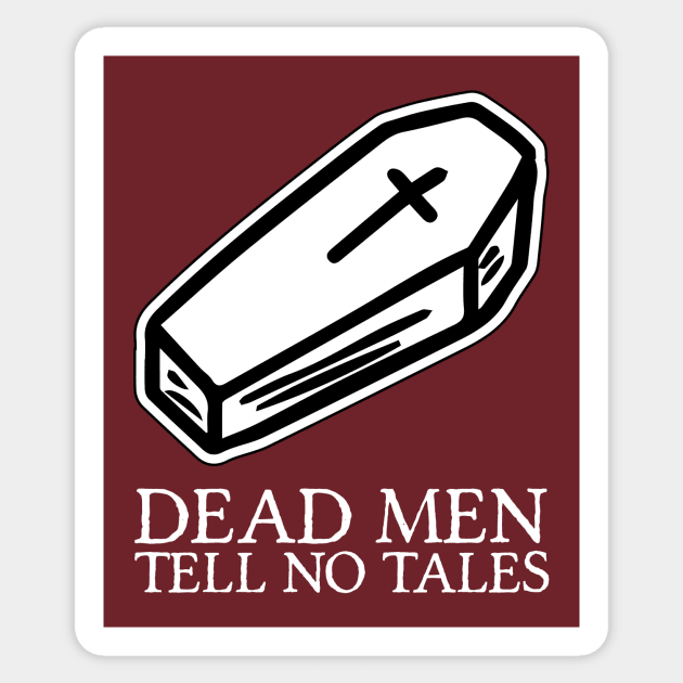 Dead Men Tell No Tales Sticker by ahoymatey